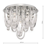 Plafoniera ROXANNE ROX5050 Lucente - Home & Lighting