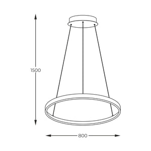 Lustra BRENO 2023201-BK80