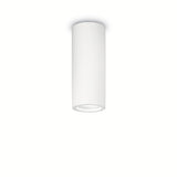 Spot Aplicat TOWER PL1 SMALL ROUND BIANCO 155869 Lucente - Home & Lighting