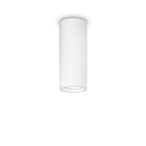 Spot Aplicat TOWER PL1 SMALL ROUND BIANCO 155869 Lucente - Home & Lighting
