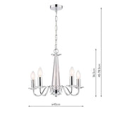 Candelabru BLAKE LA3702763-Q Lucente - Home & Lighting