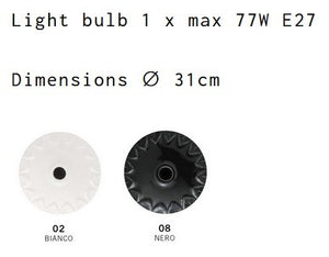 Plafoniera B&W C104-02 Lucente - Home & Lighting