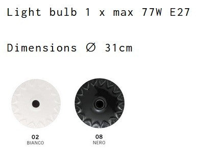 Plafoniera B&W C104-02 Lucente - Home & Lighting