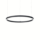 Lustra Oracle Slim D70 Nero 229515 Lucente - Home & Lighting