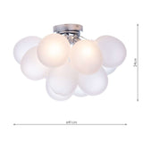 Plafoniera BUBBLES BUB5202 Lucente - Home & Lighting