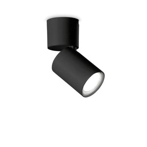 Spot Aplicat TOBY PL1 NERO 271545 Lucente - Home & Lighting