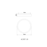 Plafoniera SONNY 41587-18 Lucente - Home & Lighting