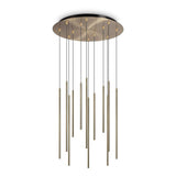 Lustra FILO SP12 OTTONE 263663 Lucente - Home & Lighting