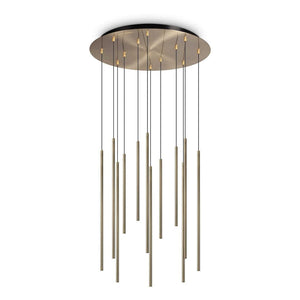 Lustra FILO SP12 OTTONE 263663 Lucente - Home & Lighting