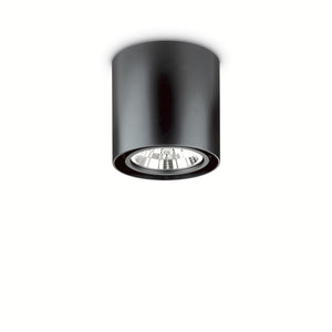 Spot Aplicat MOOD PL1 D15 ROUND NERO 243450 Lucente - Home & Lighting