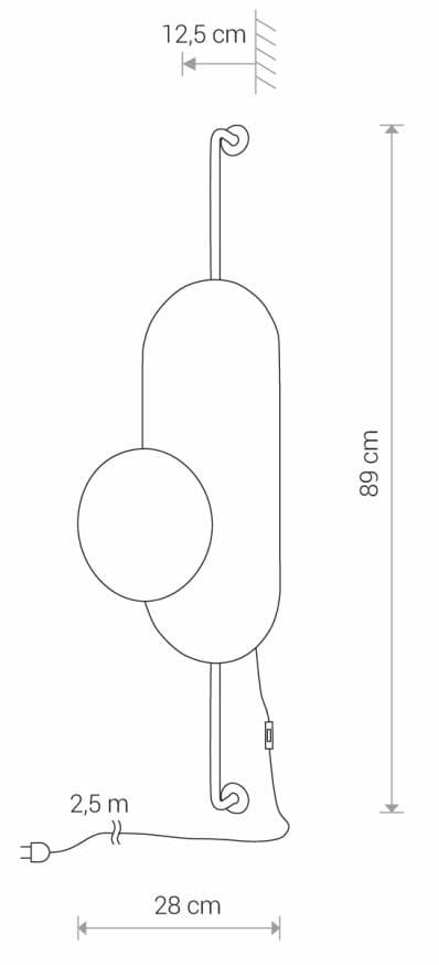 Aplica WHEEL LUX I 8430 Lucente - Home & Lighting