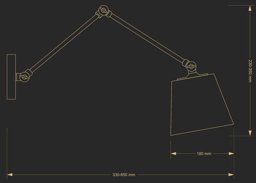 Aplica Tadea Tad-K-1(P/A) Lucente - Home & Lighting