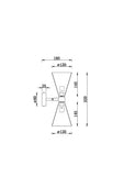 Aplica VESPER MOD108WL-02WG Lucente - Home & Lighting