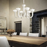 Candelabru Bon Bon Sp8 Bianco 094007 Lucente - Home & Lighting