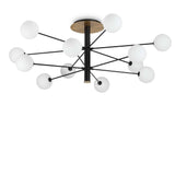 Lustra COSMOPOLITAN PL12 NERO OTTONE 273709 Lucente - Home & Lighting