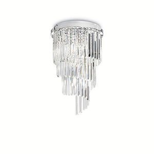 Lustra Carlton Pl8 Transparente 168920 Lucente - Home & Lighting