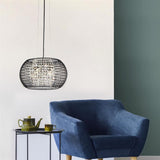 Lustra CAGE 9094-4BK Lucente - Home & Lighting