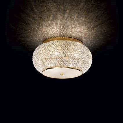 Plafoniera Pasha' Pl6 Oro 100807 Lucente - Home & Lighting