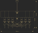 Candelabru Sparone Spa-Zw-6(N/A) Lucente - Home & Lighting