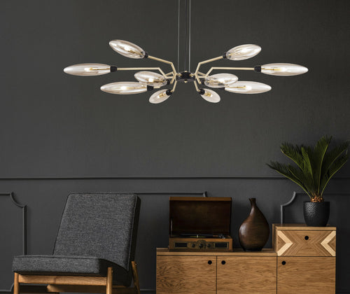 Lustra Ventura Mod012Cl-12G Lucente - Home & Lighting