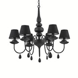 Candelabru Blanche Sp6 Nero 111872 Lucente - Home & Lighting