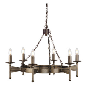 Candelabru CROMWELL CW6 OLD BRZ Lucente - Home & Lighting