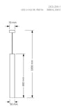 Lustra DESIO DES-ZW-1(Z) Lucente - Home & Lighting
