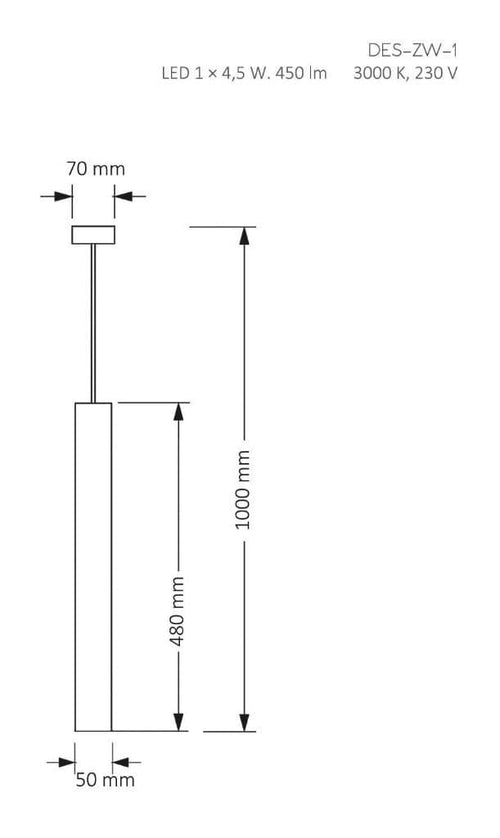 Lustra DESIO DES-ZW-1(Z) Lucente - Home & Lighting