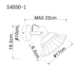 Aplica JOWITA 54050-1 Lucente - Home & Lighting