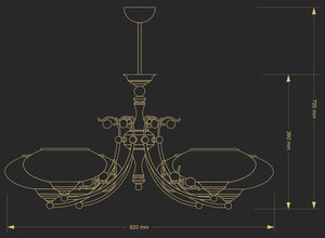 Candelabru Casamia Cas-Zw-6(P) Lucente - Home & Lighting