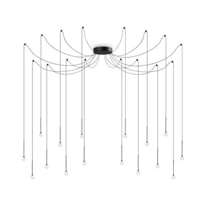 Lustra LUCIOLA SP16 NERO 284002