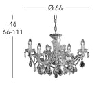 Candelabru MARIA LOUISE 3149.85.3.KoT