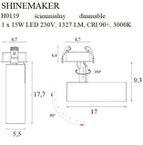 Spot Incastrat SHINEMAKER H0119 Lucente - Home & Lighting