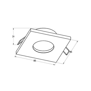 Spot Incastrat CHIPO DL ARGU10-032 Lucente - Home & Lighting