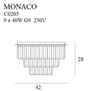 Plafoniera MONACO C0205 Lucente - Home & Lighting