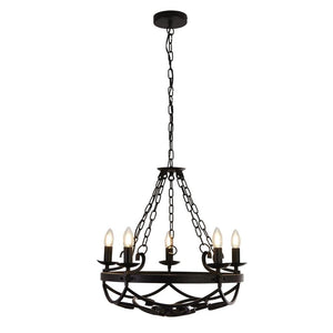 Candelabru CARTWHEEL III 8905-5BK Lucente - Home & Lighting