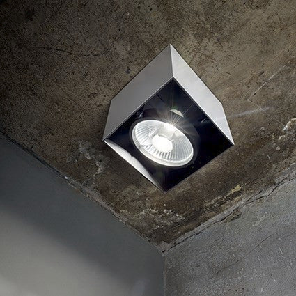 Spot Aplicat MOOD PL1 BIG SQUARE BIANCO 140933 Lucente - Home & Lighting