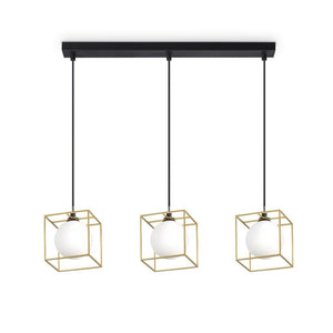 Lustra LINGOTTO SP3 SINGLE OTTONE 251110 Lucente - Home & Lighting