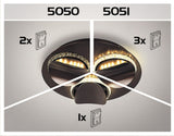 Plafoniera Capriana 5051 Lucente - Home & Lighting