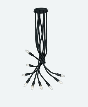 Lustra I-Lover-9-Nero Lucente - Home & Lighting
