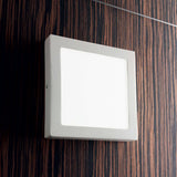 Plafoniera UNIVERSAL PL D40 SQUARE  BIANCO 240374