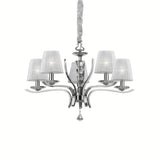 Candelabru Pegaso Sp5 Bianco 066448 Lucente - Home & Lighting
