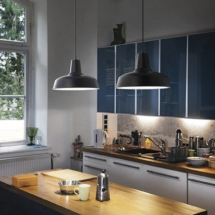 Lustra Moby Sp1 Nero 093659 Lucente - Home & Lighting