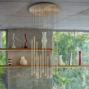 Lustra FILO SP12 OTTONE 263663 Lucente - Home & Lighting