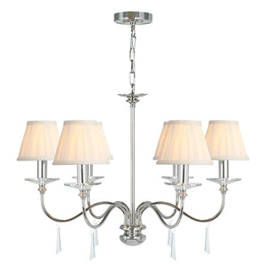 Candelabru FINSBURY PARK FP6 POL NICKEL Lucente - Home & Lighting