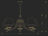Candelabru San Marino San-Zw-5(Z/A) Lucente - Home & Lighting