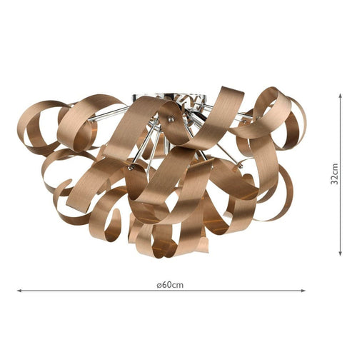Plafoniera RAWLEY RAW0564 Lucente - Home & Lighting