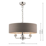 Candelabru SORRENTO LA3688867-Q Lucente - Home & Lighting