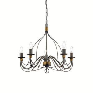 Candelabru Corte Sp5 Ruggine 057187 Lucente - Home & Lighting