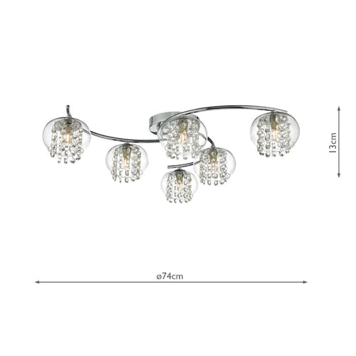 Plafoniera ELMA ELM6450 Lucente - Home & Lighting